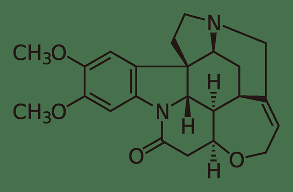 Perbezaan antara brucine dan strychnine