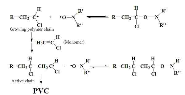 Diferencia entre la polimerización de radicales libres e iónicos