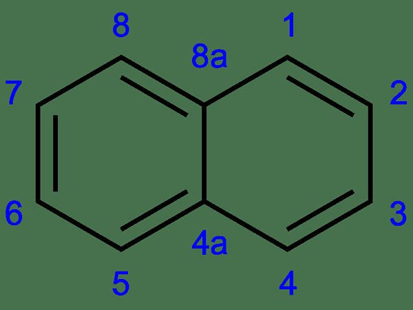 Diferencia entre naftaleno y p-diclorobenceno