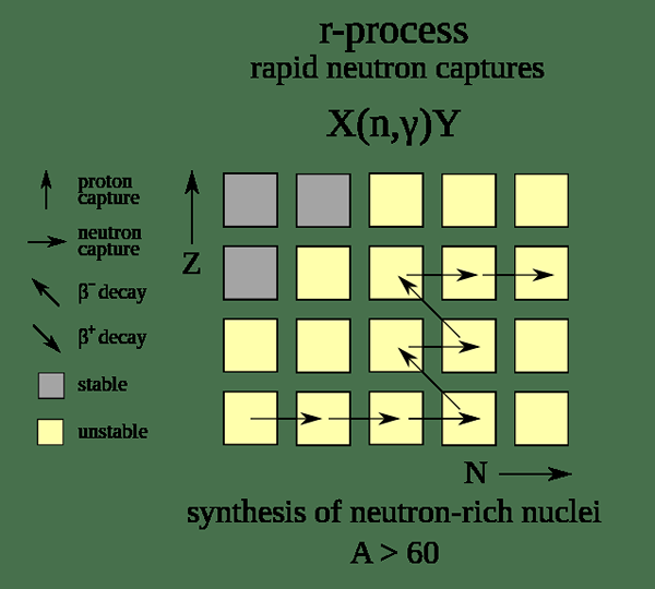 Differenz zwischen Neutroneneinfassung und Absorption