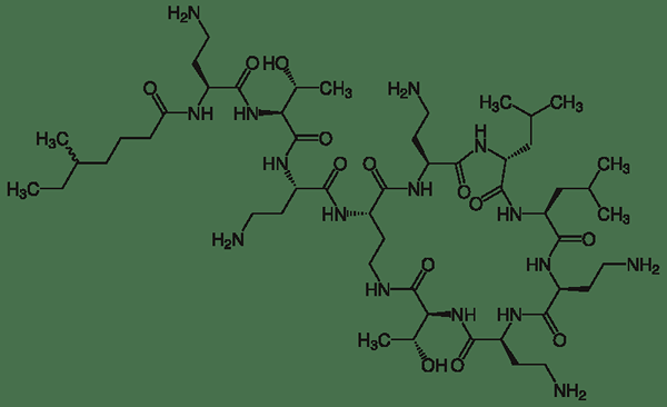 Perbezaan antara polymyxin B dan colistin