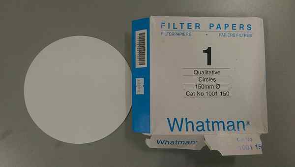 Unterschied zwischen Whatman -Filterpapier 1 und 2