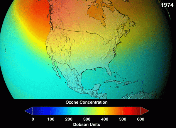 Zwischen stratosphärischem Ozon und troposphärischem Ozon unterscheiden