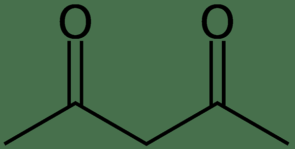 Apakah perbezaan antara acetylacetone dan ion acetylacetonate