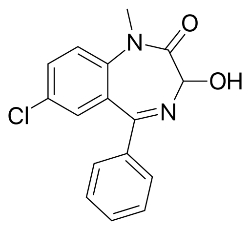 Was ist der Unterschied zwischen Diazepam und Temazepam