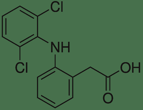 Quelle est la différence entre la dicyclomine et le diclofénac