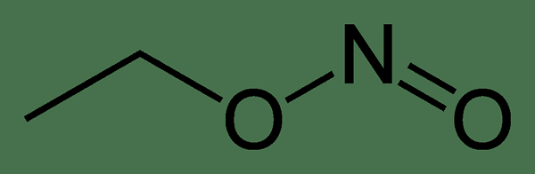 ¿Cuál es la diferencia entre el nitrito de etilo y el nitroetano?