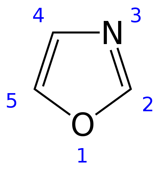 ¿Cuál es la diferencia entre oxazol e isoxazol?