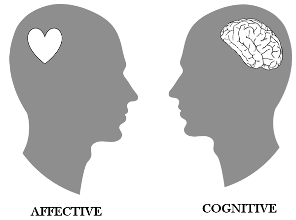 Diferencia entre afectivo y cognitivo