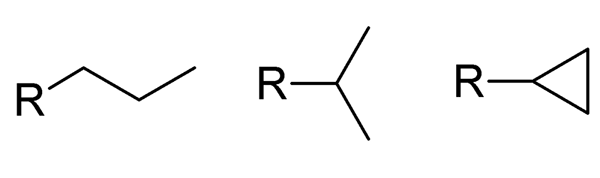 Unterschied zwischen Alkyl- und Arylgruppe