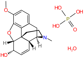 Différence entre la codéine et le phosphate de codéine