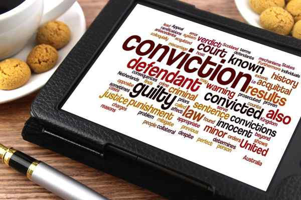 Diferencia entre la condena y la convicción