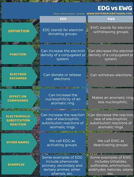 Perbedaan antara EDG dan EWG