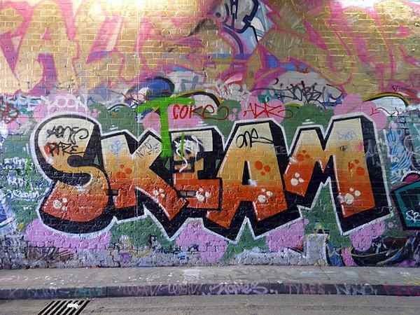 Différence entre les graffitis et le marquage