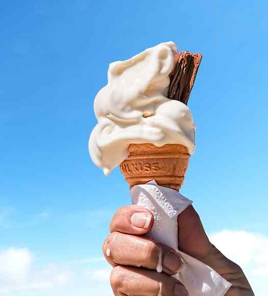 Différence entre la crème glacée et la crème anglaise