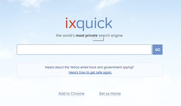 Perbedaan antara Ixquick Duckduckgo dan Startpage