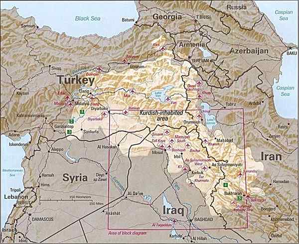 Diferencia entre kurdo y turco