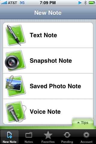 Diferencia entre una nota Evernote y Google Keep