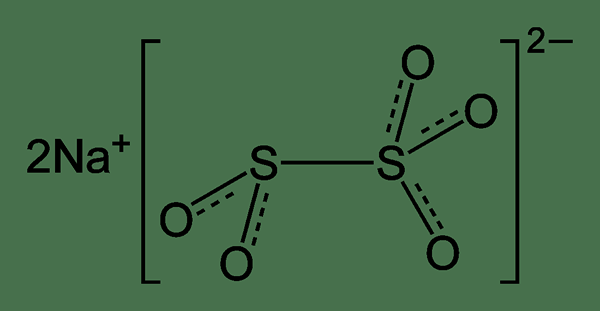 Diferencia entre bisulfito de sodio y metabisulfito de sodio