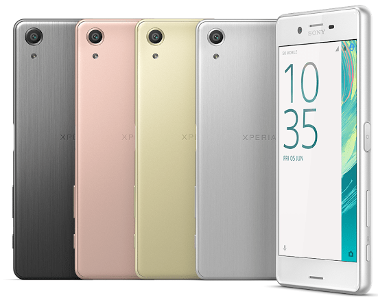 Unterschied zwischen Sony Xperia C5 Ultra, XA, XA Ultra und X Performance