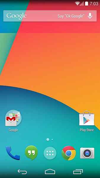 Unterschied zwischen Android 4.4 Kitkat und Android 5 Lollipop