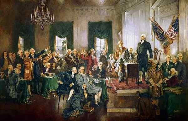 Perbedaan antara Artikel Konfederasi dan Konstitusi AS