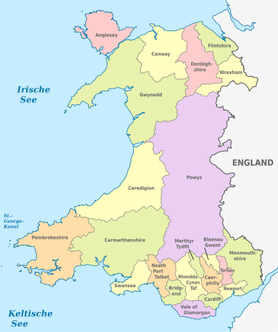 Unterschied zwischen England und Wales