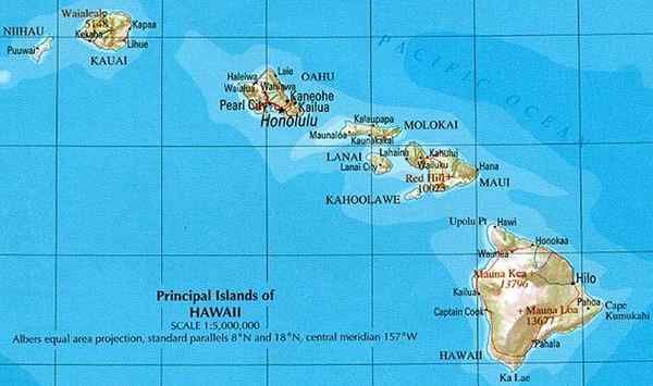 Perbezaan antara Hawaii dan Caribbean