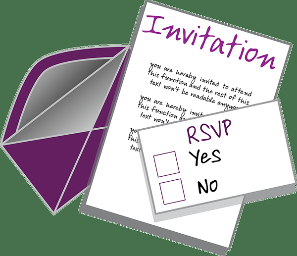 Diferencia entre RSVP e invitación